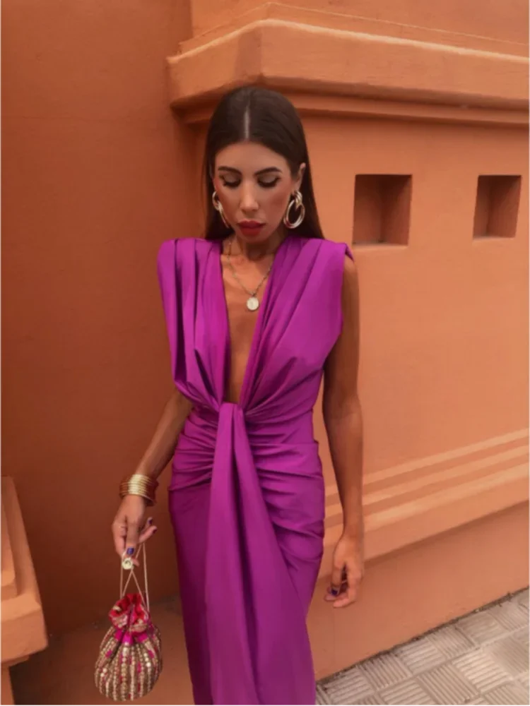 Grace | Vestido Elegante de Escote Bajo