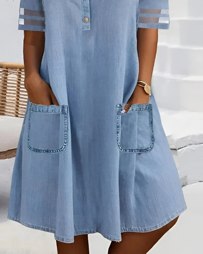 Myla | Vestido Mini de Mezclilla