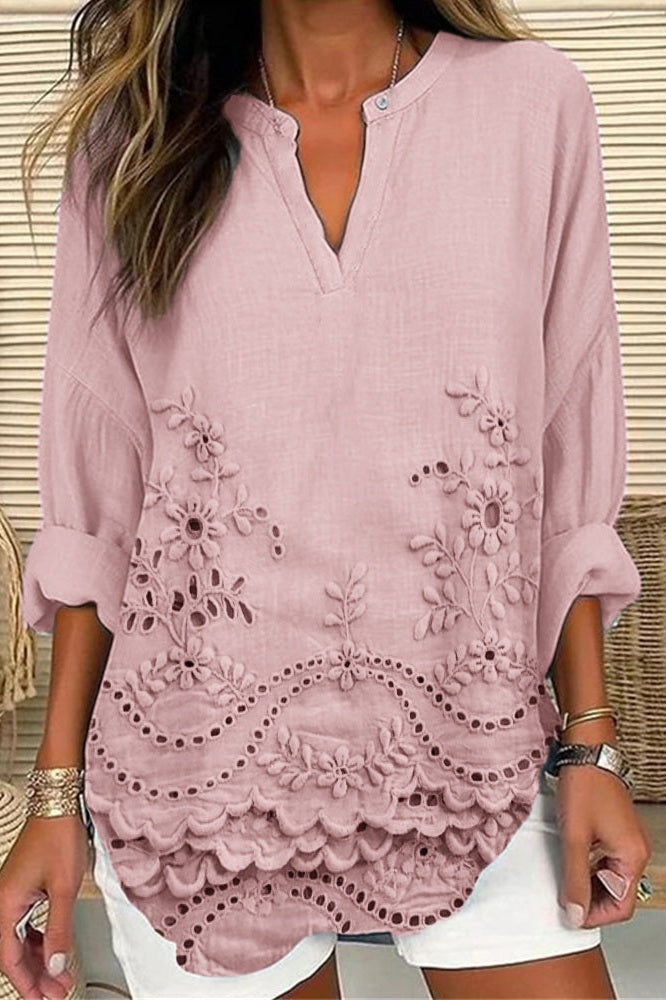 Blusa Flor Costera