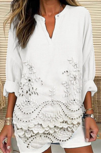Blusa Flor Costera