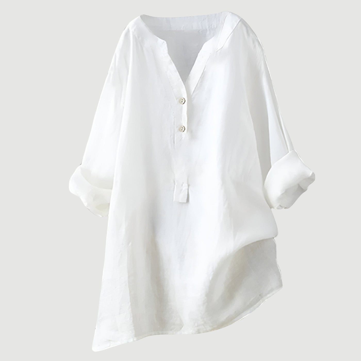 Freja – Camisa de lino ligera y cómoda con botones