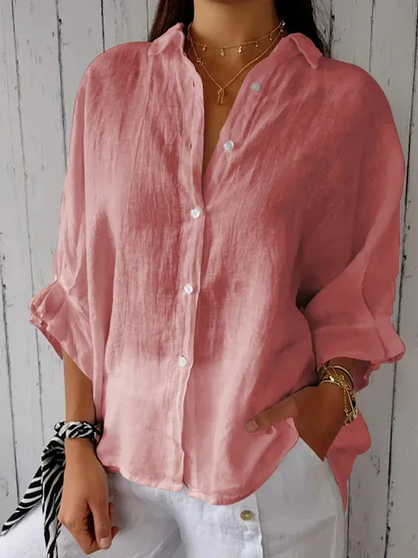 Bonnie I Camisa Relaxed con Botones