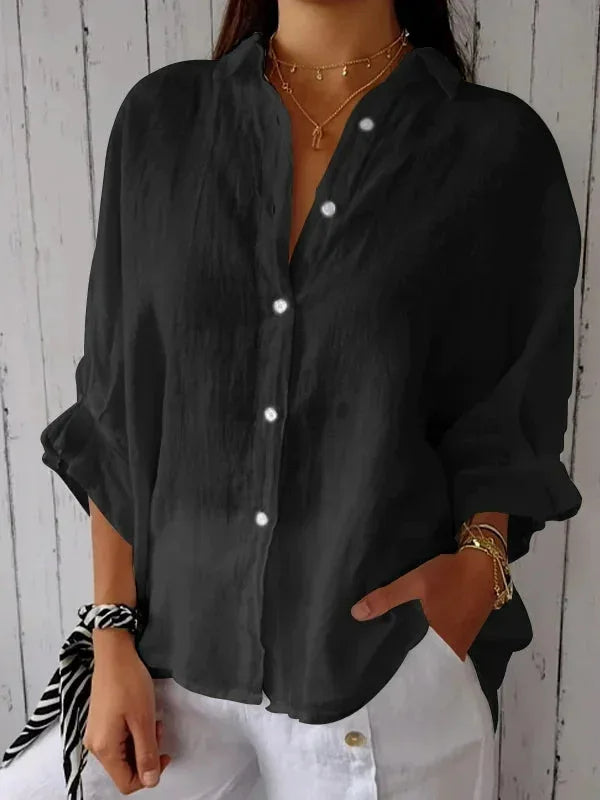 Bonnie I Camisa Relaxed con Botones