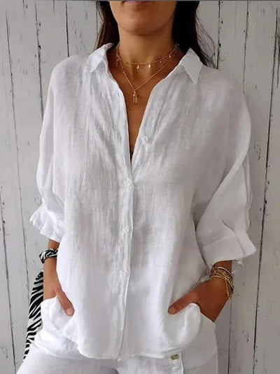 Bonnie I Camisa Relaxed con Botones