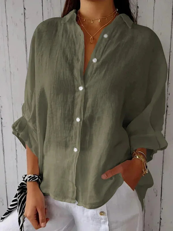 Bonnie I Camisa Relaxed con Botones