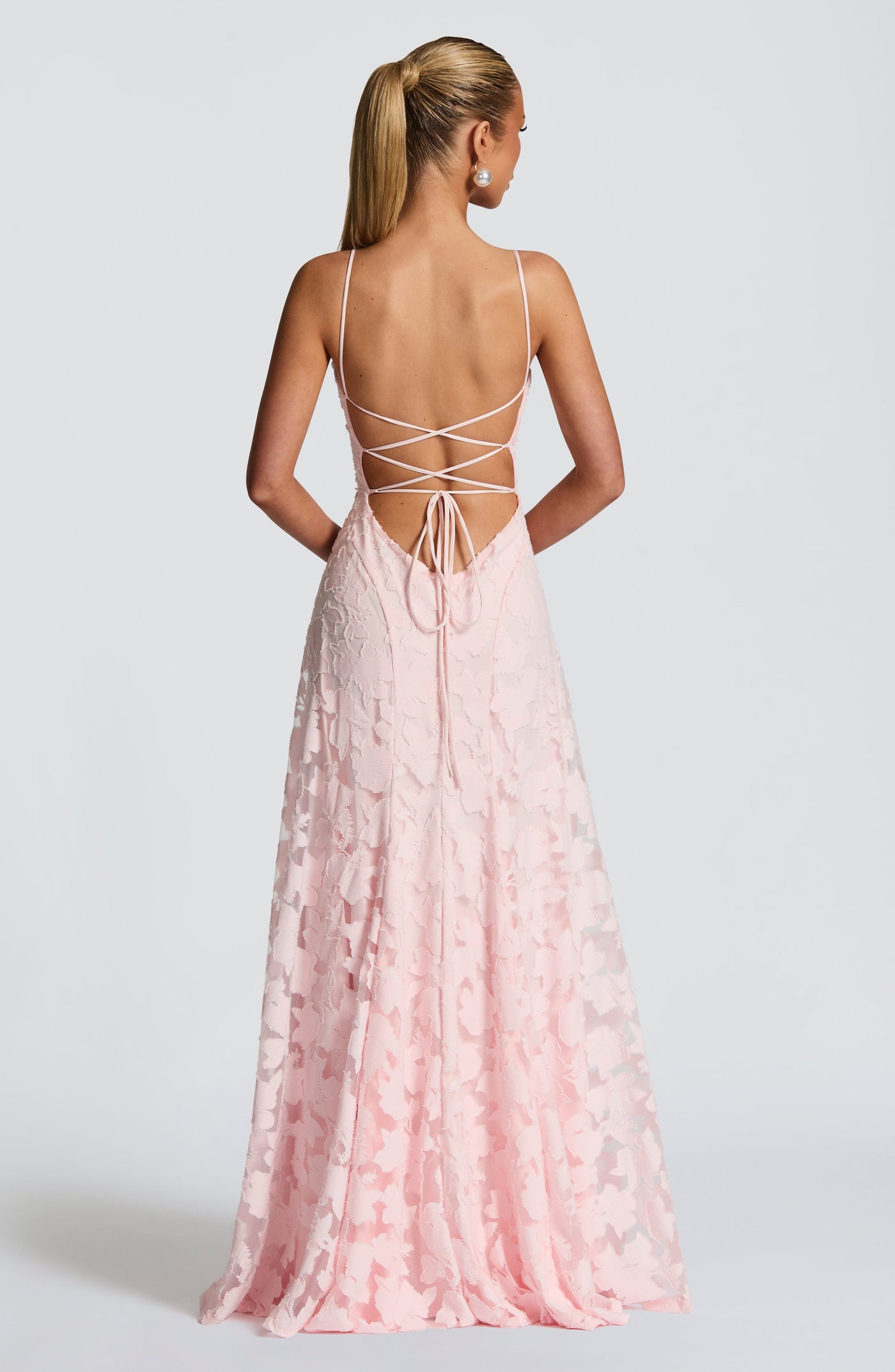 Francisa | Vestido Maxi con Corsé de Encaje