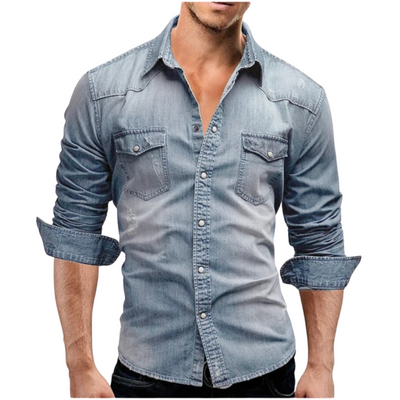 Lenoir – Camisa vaquera de estilo moderno