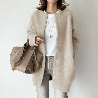 Vanna™ | Chaqueta de punto lujosa con botones