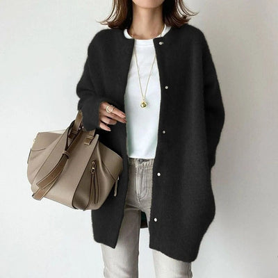 Vanna™ | Chaqueta de punto lujosa con botones