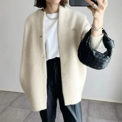 Vanna™ | Chaqueta de punto lujosa con botones