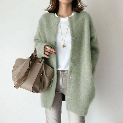 Vanna™ | Chaqueta de punto lujosa con botones