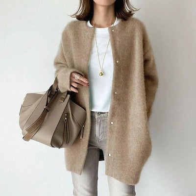 Vanna™ | Chaqueta de punto lujosa con botones