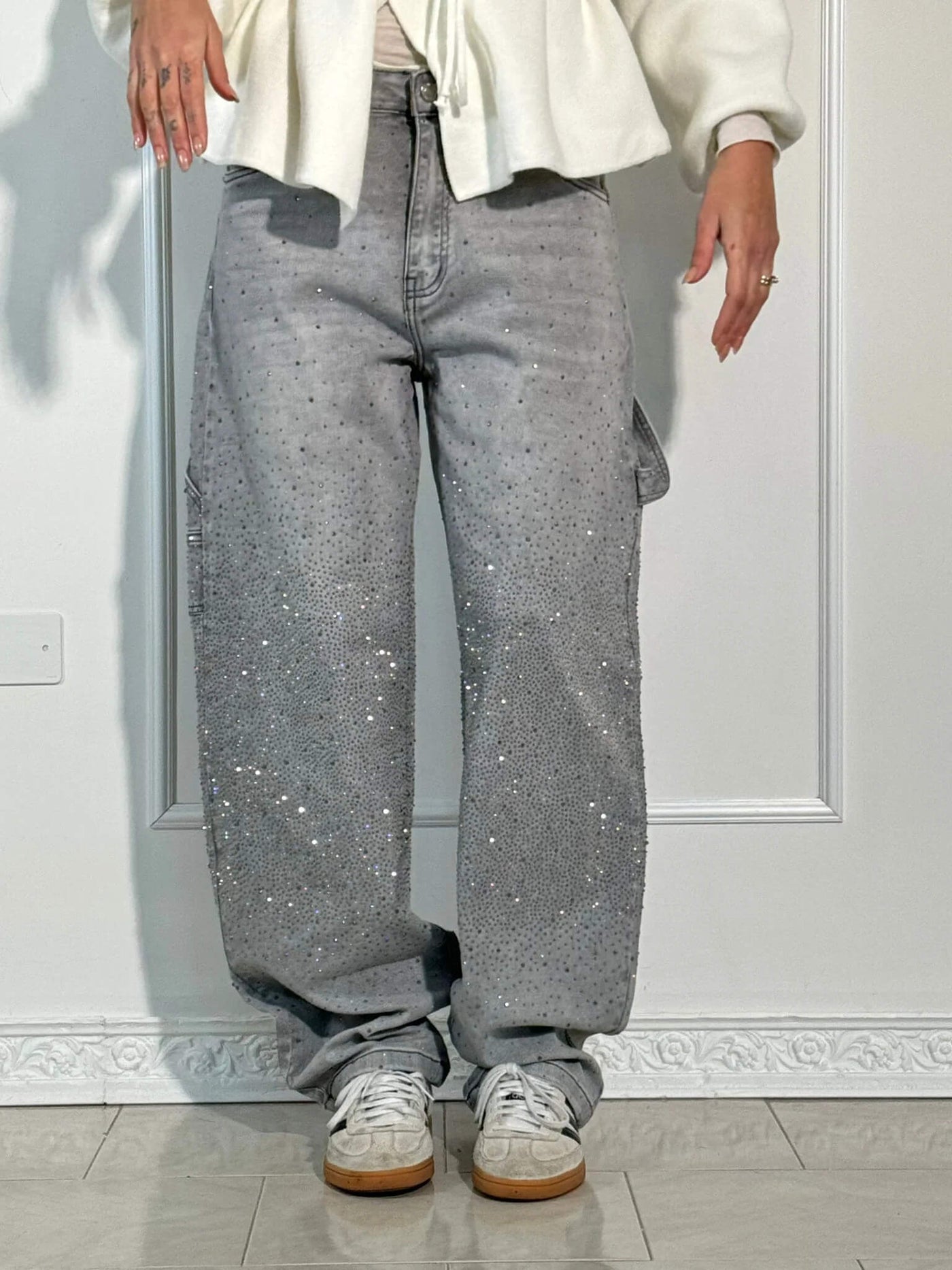 Luna | Jeans de Pierna Ancha con Estilo