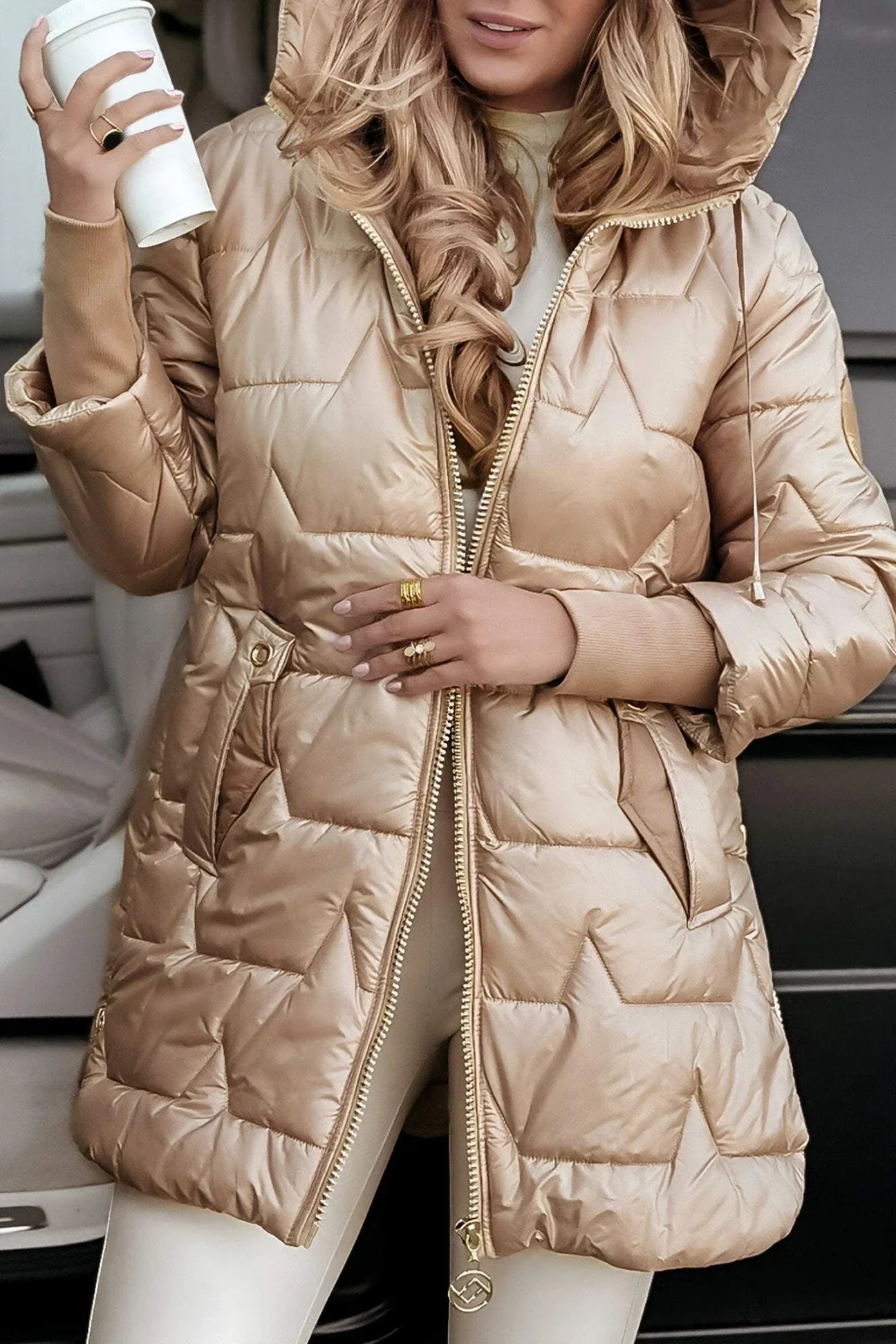 Nolwen | Abrigo Acolchado con Estilo Sofisticado y Comodidad Diaria