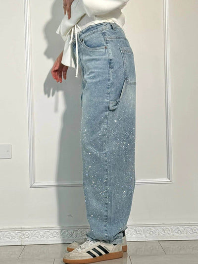 Luna | Jeans de Pierna Ancha con Estilo