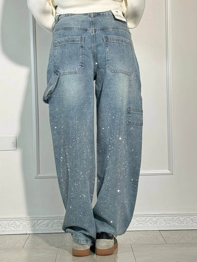 Luna | Jeans de Pierna Ancha con Estilo