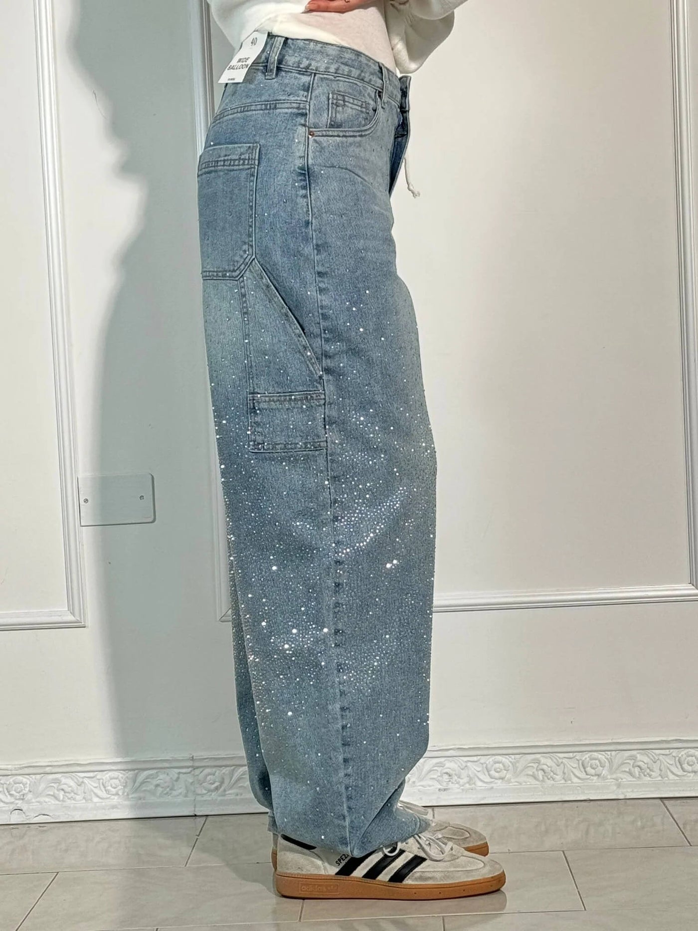 Luna | Jeans de Pierna Ancha con Estilo