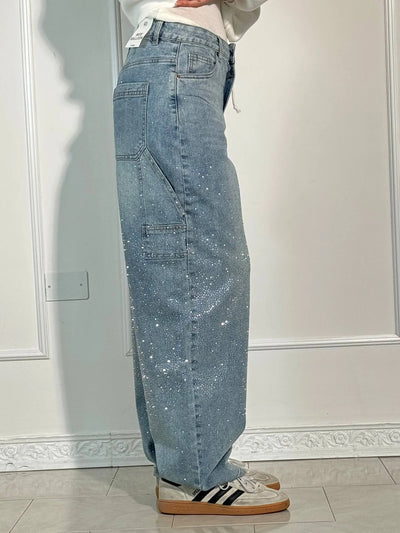 Luna | Jeans de Pierna Ancha con Estilo