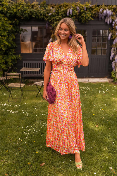 Marlène | Vestido Floral con Vibras Románticas de Verano