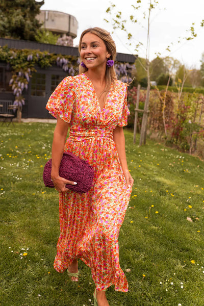 Marlène | Vestido Floral con Vibras Románticas de Verano