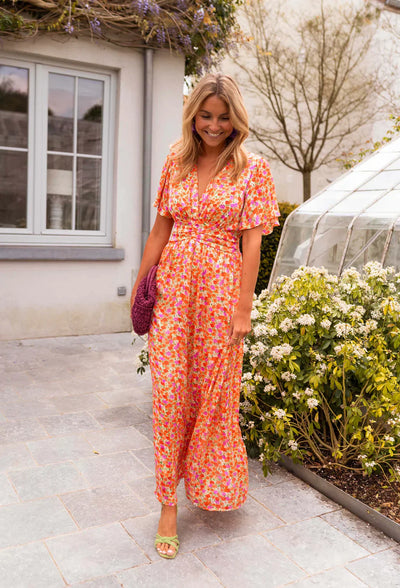 Marlène | Vestido Floral con Vibras Románticas de Verano