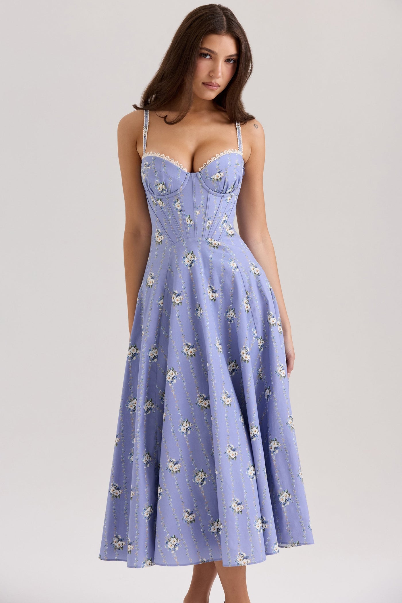 Ysabella | Vestido vintage de tirantes con lazo