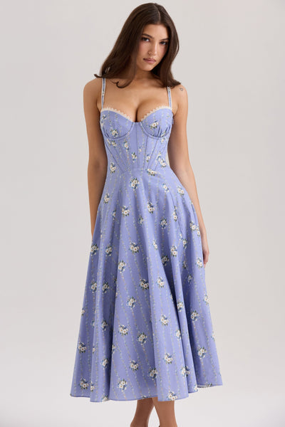 Ysabella | Vestido vintage de tirantes con lazo