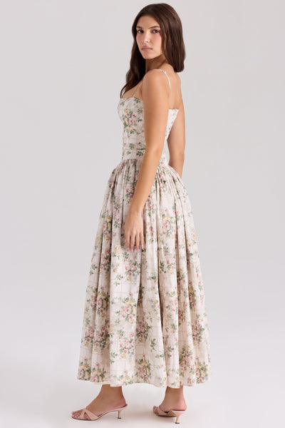 Ysabella | Vestido vintage de tirantes con lazo
