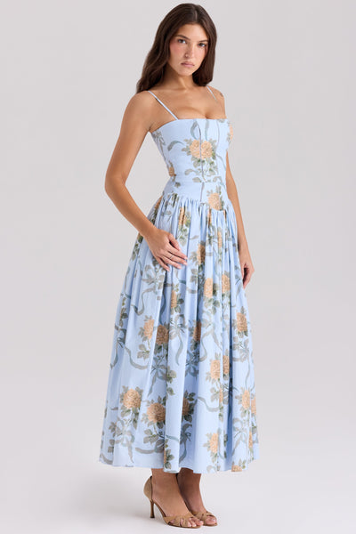 Ysabella | Vestido vintage de tirantes con lazo