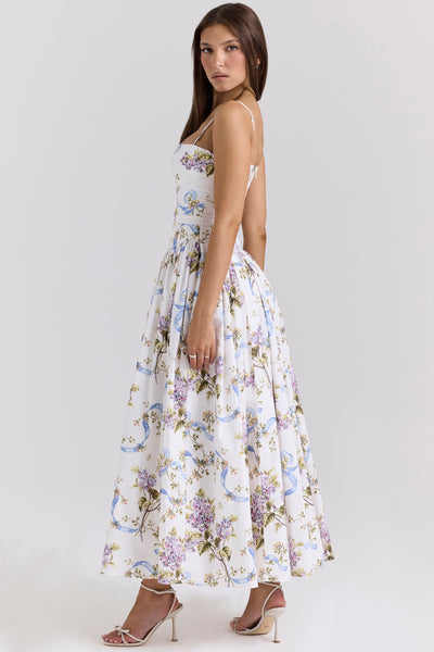 Ysabella | Vestido vintage de tirantes con lazo