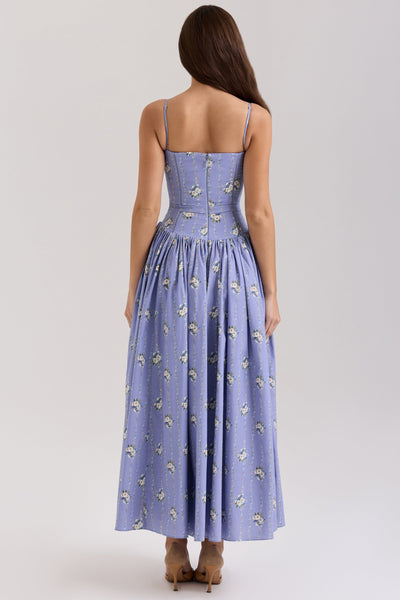 Ysabella | Vestido vintage de tirantes con lazo